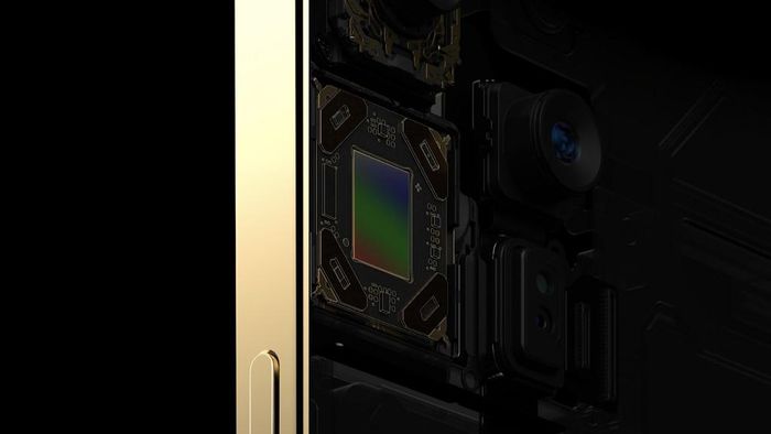  iPhone 12 Pro Max có cảm biến lớn hơn 3 mẫu iPhone 12 còn lại. Cảm biến này còn được tích hợp công nghệ chống rung. Ảnh: Apple. 