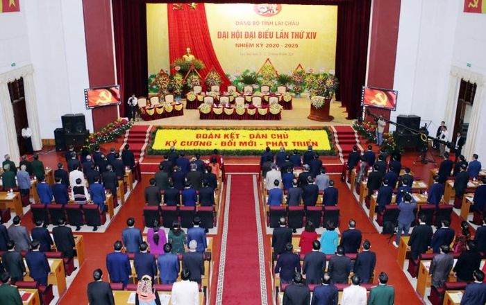 Đại hội Đảng bộ tỉnh Lai Châu lần thứ 14 nhiệm kỳ 2020 - 2025.