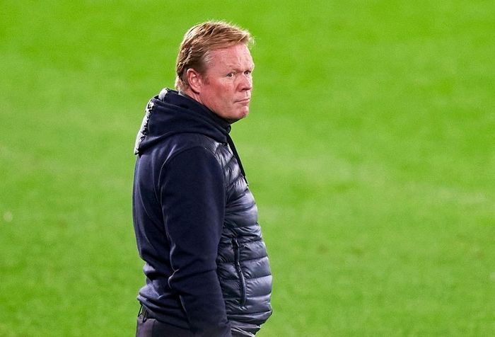  Koeman có đang được ủng hộ tại Barca? Ảnh: Getty. 