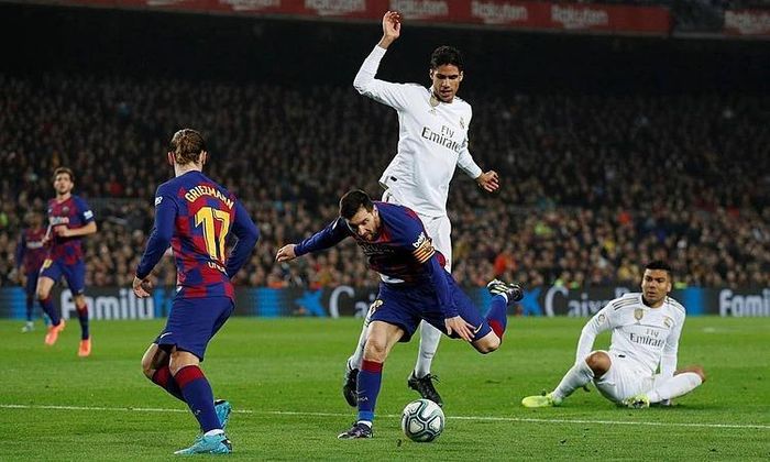 Dù trong bất cứ hoàn cảnh nào, “đại chiến” giữa Barca và Real vẫn hứa hẹn sẽ đem đến nhiều hấp dẫn. Ảnh: Reuters