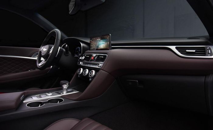 Nội thất xe Genesis G70 facelift