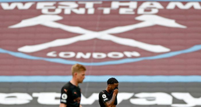 Man City kiểm soát tới 70% thời lượng bóng toàn trận, chuyền gần gấp 3 đối thủ, sút tới 15 lần nhưng không ghi thêm được bàn thắng. Ảnh: Getty.
