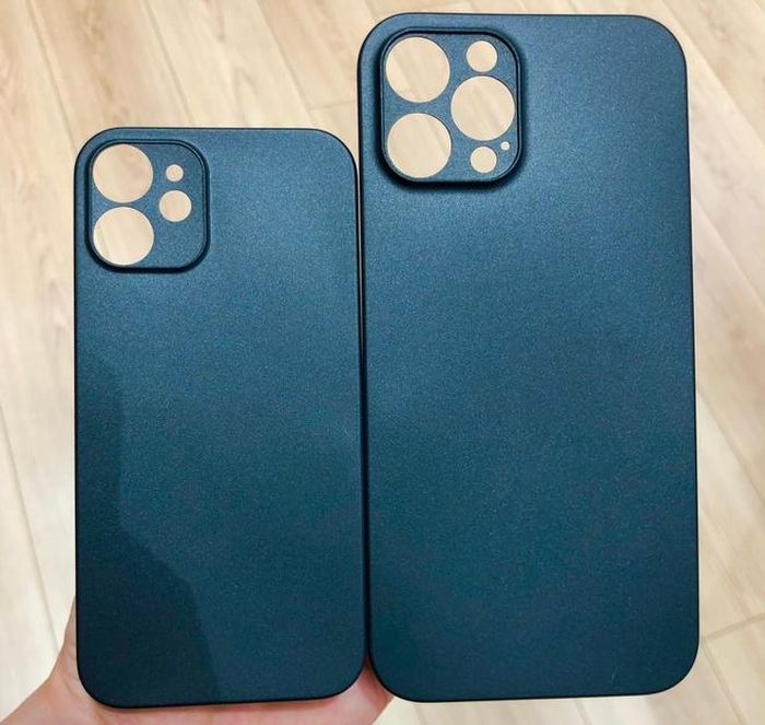Ốp lưng được cho là của iPhone 12 mini và iPhone 12 Pro Max. Ảnh: Yildirim Ersan/Twitter.