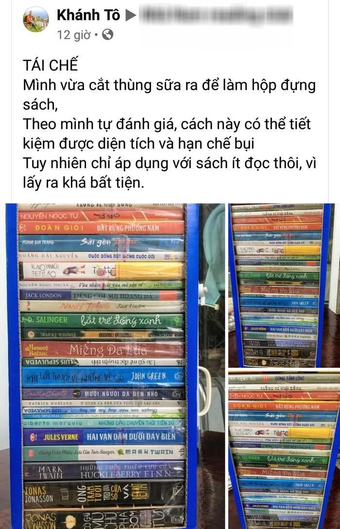 Bài chia sẻ của bạn Khánh Tô (Ảnh: Chụp màn hình)