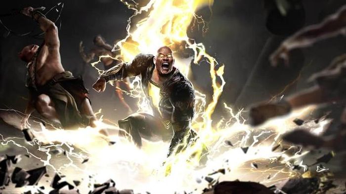 Tạo hình của The Rock trong Black Adam. Ảnh: Comic Book.