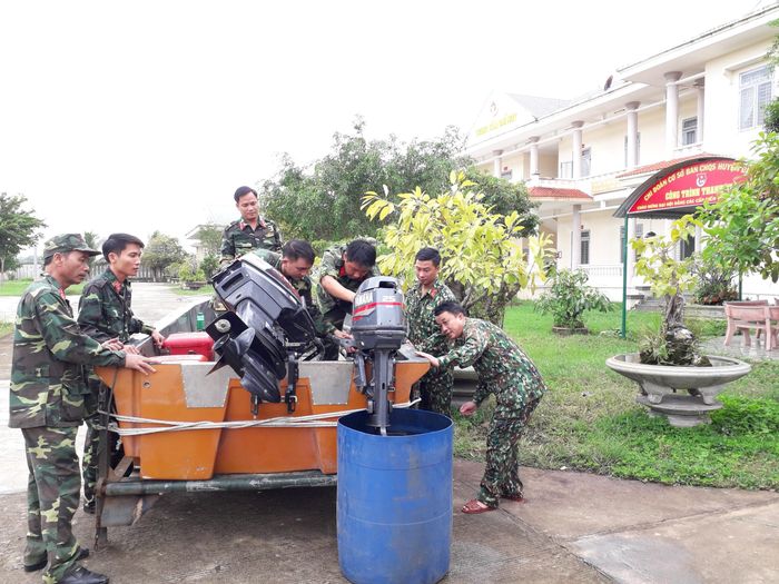 Chuẩn bị công tác ứng phó bão số 9