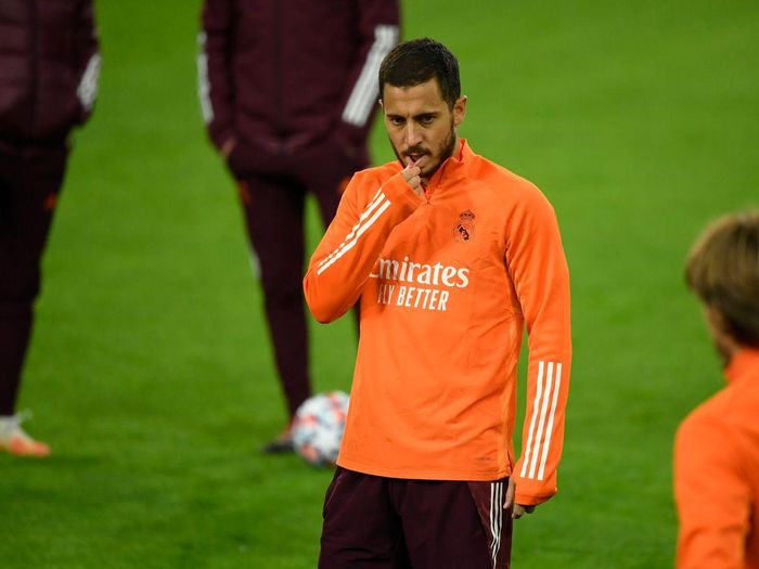  Hazard cần tìm lại phong độ như thời khoác áo Chelsea để gánh vác hàng công Real Madrid. Ảnh: Getty. 
