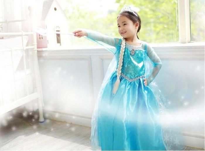 Công chúa Elsa băng giá là mẫu hình nhiều cô bé mong muốn được hóa thân.