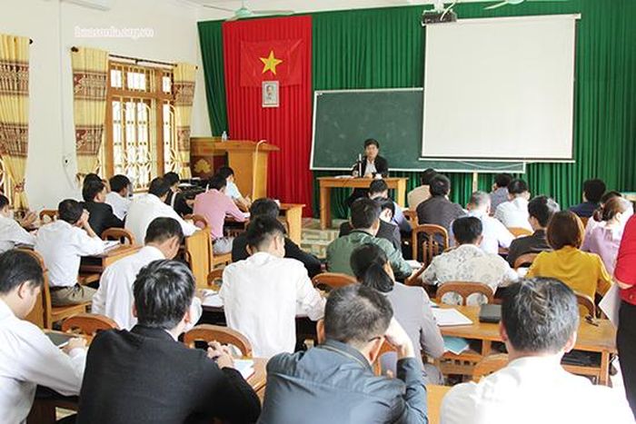 Huyện Bắc Yên tập huấn nghiệp vụ công tác xây dựng Đảng năm 2020.