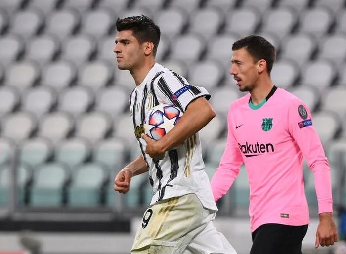 VAR 3 lần tước bàn thắng của Alvaro Morata. Ảnh: Getty.