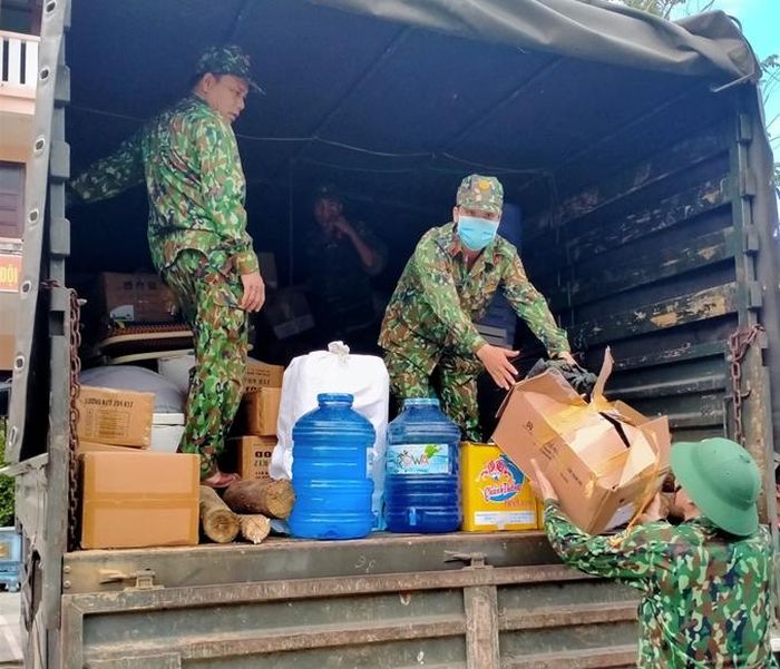 Việc đảm bảo công tác hậu cần được chuẩn bị rất chu đáo. Ảnh: Viết Lam