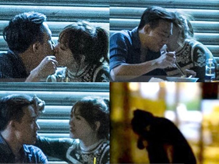 Trấn Thành và Hari thuở vừa bị paparazzi phát hiện hẹn hò.