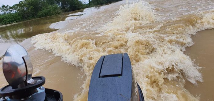 Nhiều đội cứu hộ, cứu nạn đang liên hệ đường đến xã Thanh Mỹ để hỗ trợ người dân . Ảnh: Phạm Bằng