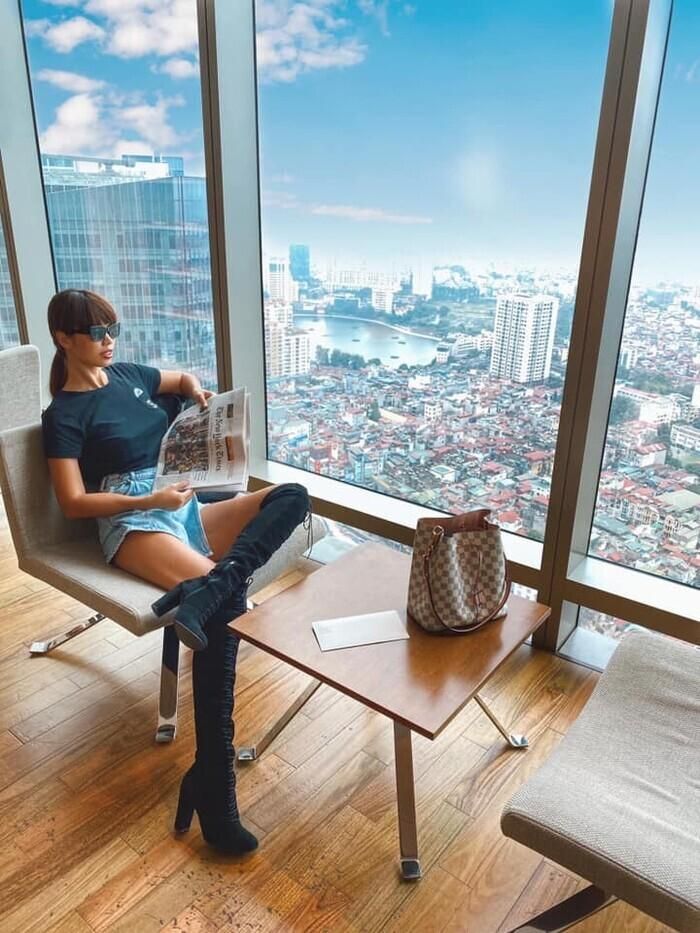 Bức ảnh "sang chảnh" của Hà Anh.