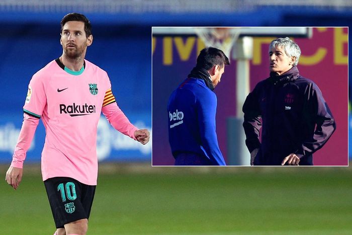 Quique Setien cho biết, không dễ để quản được Messi