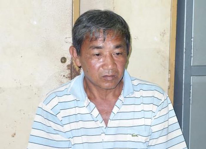 Trần Văn Hải tại cơ quan công an.