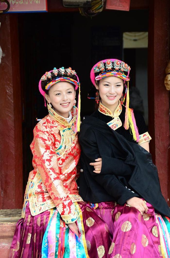  Mỗi làng cử một đại diện tham gia "đấu trường nhan sắc" - ngày hội lớn nhất của Danba. Ảnh: Easy Tour. 