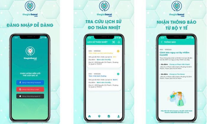 Thế Giới Bác Sĩ với giao diện thân thiện cho người dùng và dễ dàng sử dụng