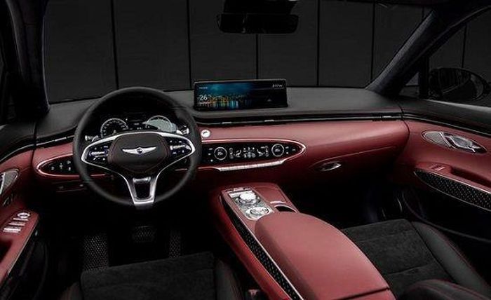 Khoang nội thất của Crossover GV70 2021
