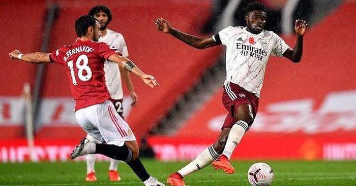 Partey đã "bỏ túi" Bruno ở trận này.