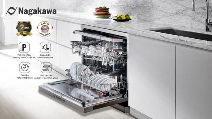Máy rửa bát – một trợ thủ đắc lực trong gian bếp hiện đại