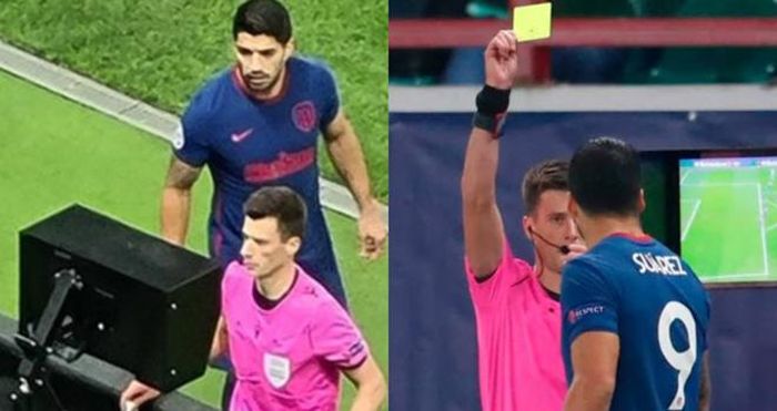 Suarez lĩnh thẻ vàng vì hành vi phi thể thao