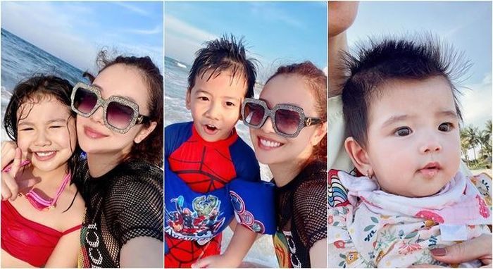 3 con của Jennifer Phạm với doanh nhân Đức Hải.