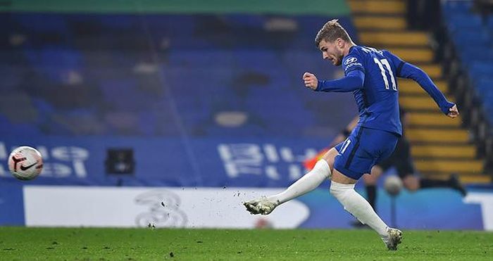 Werner ấn định tỷ số cho Chelsea