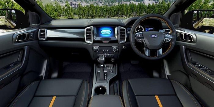 Nội thất xe Ford Ranger