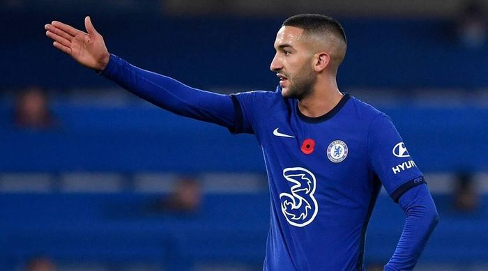 Ziyech đang tỏa sáng trong màu áo Chelsea. Ảnh: Getty.