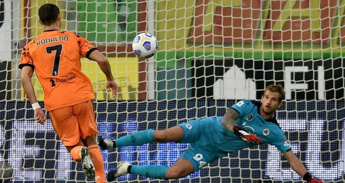 Ronaldo vẫn thường xuyên ghi bàn