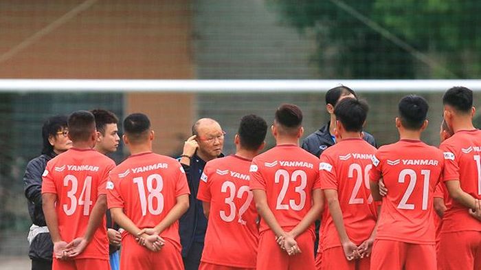 Các cầu thủ U22 Việt Nam thích nghi nhanh với giáo án HLV Park Hang Seo đề ra