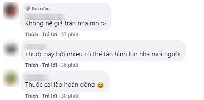 Loạt bình luận từ cư dân mạng 