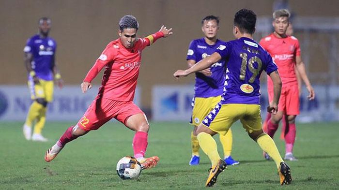 Đội trưởng Quốc Long đã chia tay Sài Gòn FC dù khả năng vẫn thi đấu tốt. Ảnh: VPF