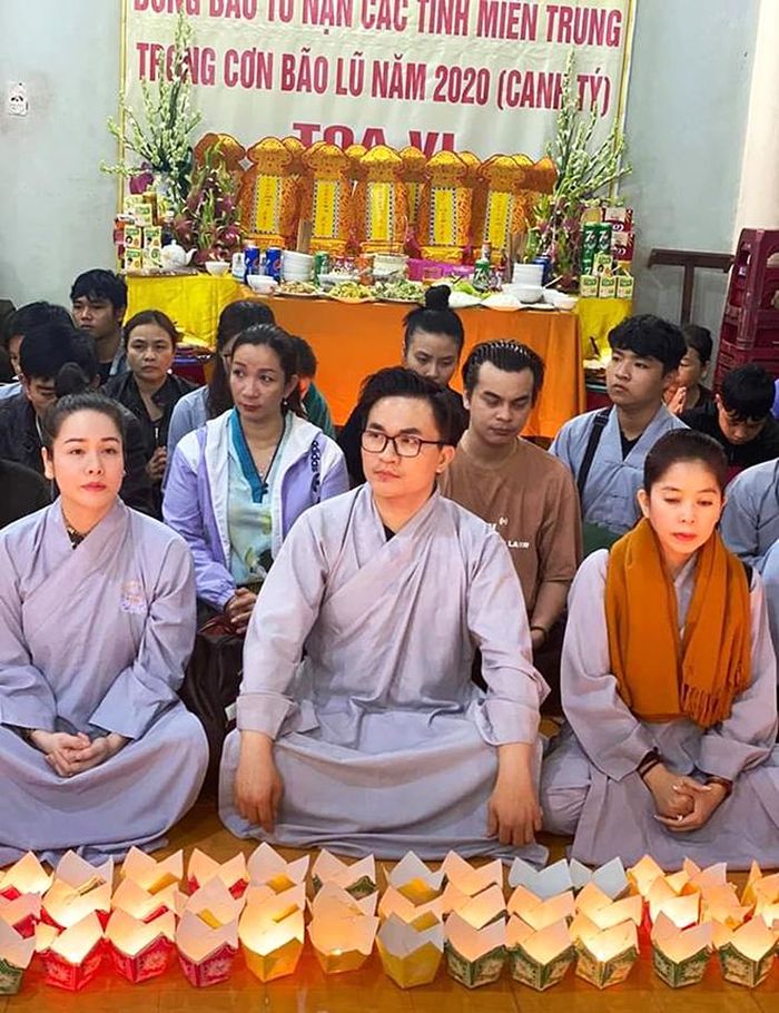 Không xuất gia, nhưng từ lâu Đại Nghĩa đã sống giống như một cư sĩ