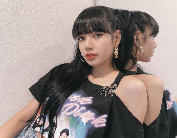  Phái đẹp có thể áp dụng 3 bước để có tóc mái đẹp và chắc chắn như Lisa. Ảnh: @lalalalisa_m. 
