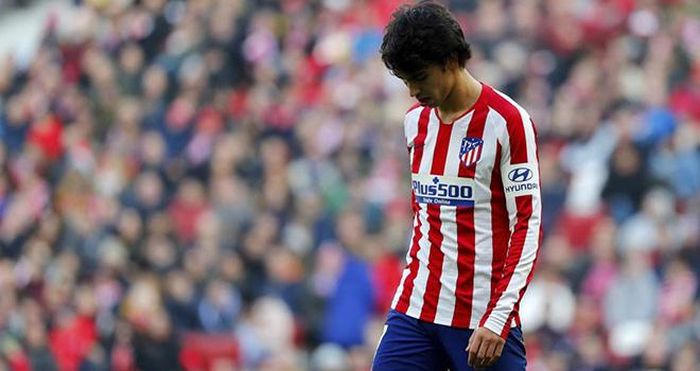 Felix từng có thời gian chật vật tại Atletico
