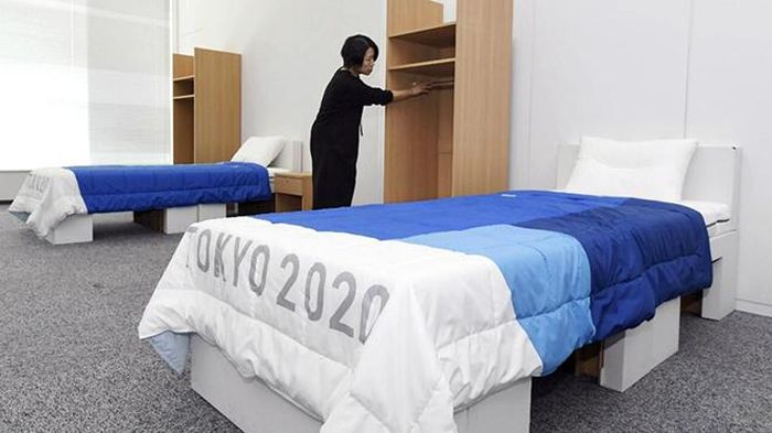 Một phòng ở trong làng VĐV tại Olympic Tokyo 2020