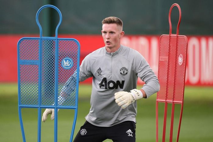 Henderson thường xuyên phải ngồi dự bị sau khi trở về Man Utd. Ảnh: Getty Images.