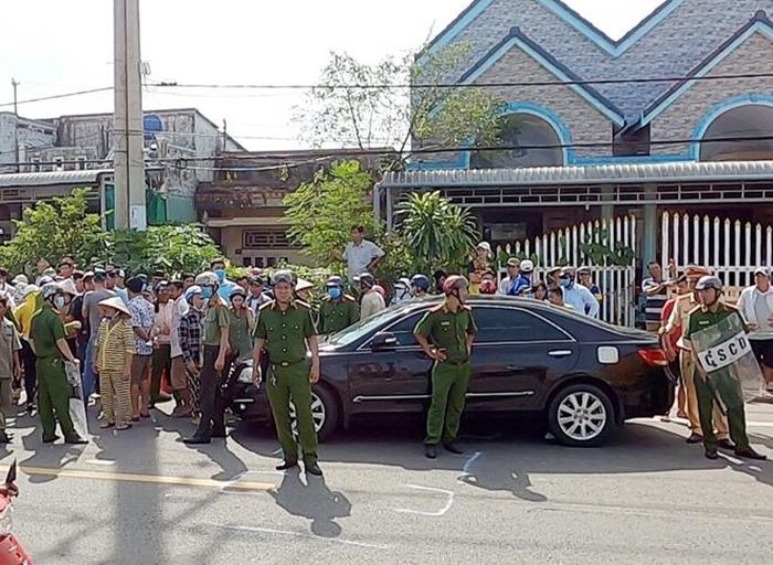 Hiện trường vụ việc.