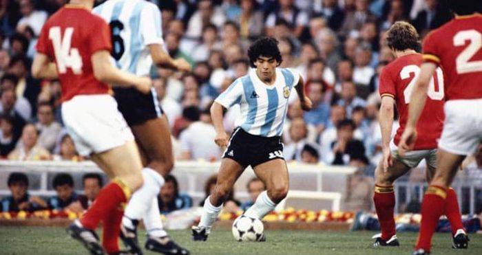 Argentina thua 0--1 trước Bỉ tại World Cup 82