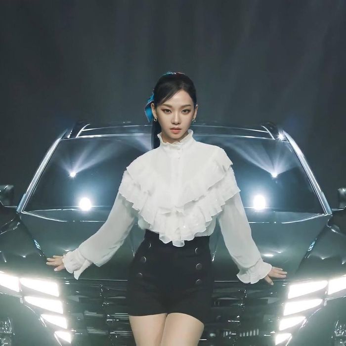  Karina có gương mặt nhỏ nhắn và đôi mắt sắc sảo. Tuy nhiên, từ tranh cãi, khán giả đang dần thay đổi quan điểm về nữ ca sĩ sau khi xem các tiết mục biểu diễn của cô. Họ khen ngợi Karina nhảy tốt, có thần thái tự tin, cuốn hút khi biểu diễn và tỷ lệ cơ thể đẹp, phù hợp để làm center. 
