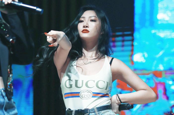  Hwasa không nổi bật về nhan sắc, tuy nhiên suốt nhiều tháng liền, cô vào top cao trong bảng xếp hạng thương hiệu. Bảng xếp hạng này được thống kê dựa trên lượt tìm kiếm, số lần nhắc tới... của công chúng Hàn Quốc với giới thần tượng. Điều đó chứng tỏ sự nổi tiếng của em út nhóm Mamamoo. 