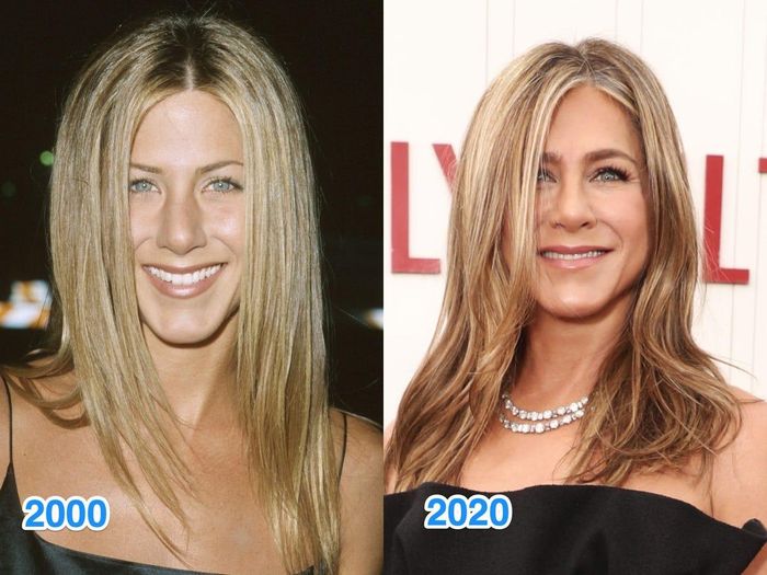  Sau khi đóng Friends, Jennifer Aniston trở thành gương mặt đắt giá của truyền hình Mỹ. Sau nhiều năm, gương mặt nàng Rachel Green của series ăn khách không mấy thay đổi. Vợ cũ Brad Pitt hiện đã bước sang tuổi 51 nhưng vẫn giữ được vóc dáng thon gọn. Nữ diễn viên đang sống độc thân sau hai cuộc hôn nhân bất thành. Ảnh: Getty. 