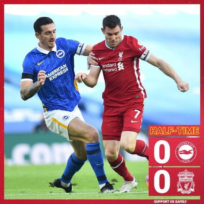 45 phút đầu khép lại với tỷ số hòa 0-0