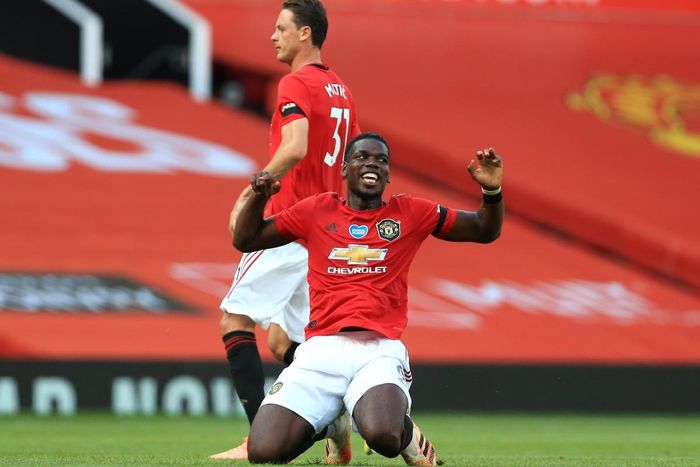  Pogba chơi không tốt từ đầu mùa 2020/21. Ảnh: Getty. 