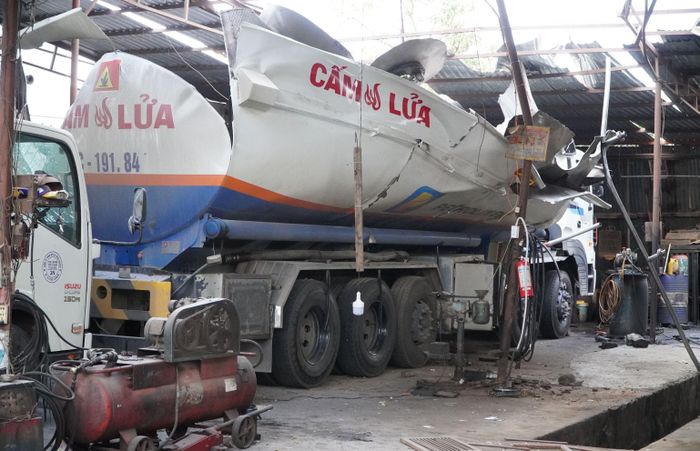 Hiện trường vụ việc. Ảnh: T.H.