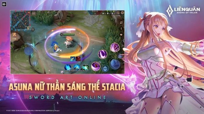 Liên Quân Mobile X Sword Art Online Alicization War of Underworld Collaboration start again