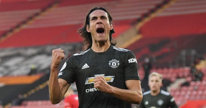 Cavani từng giành giải thưởng này vào 2018, lúc đang chơi cho PSG