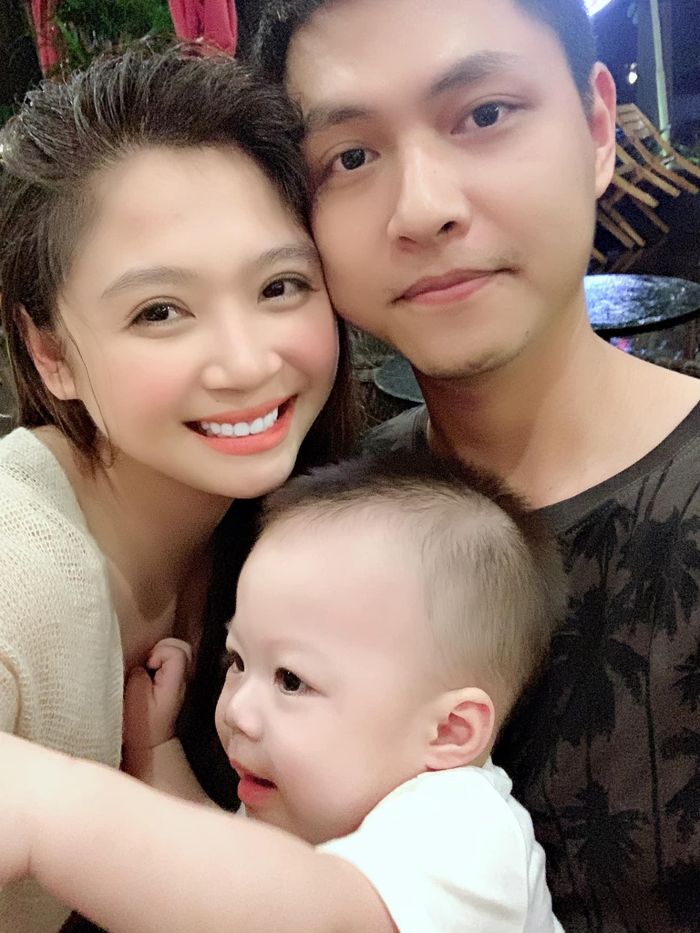 Diễn viên Tô Dũng thường xuyên đăng ảnh con trai 2 tuổi lên trang cá nhân.